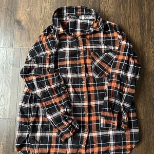 New Ambiance Plaid Flannel Shirt
